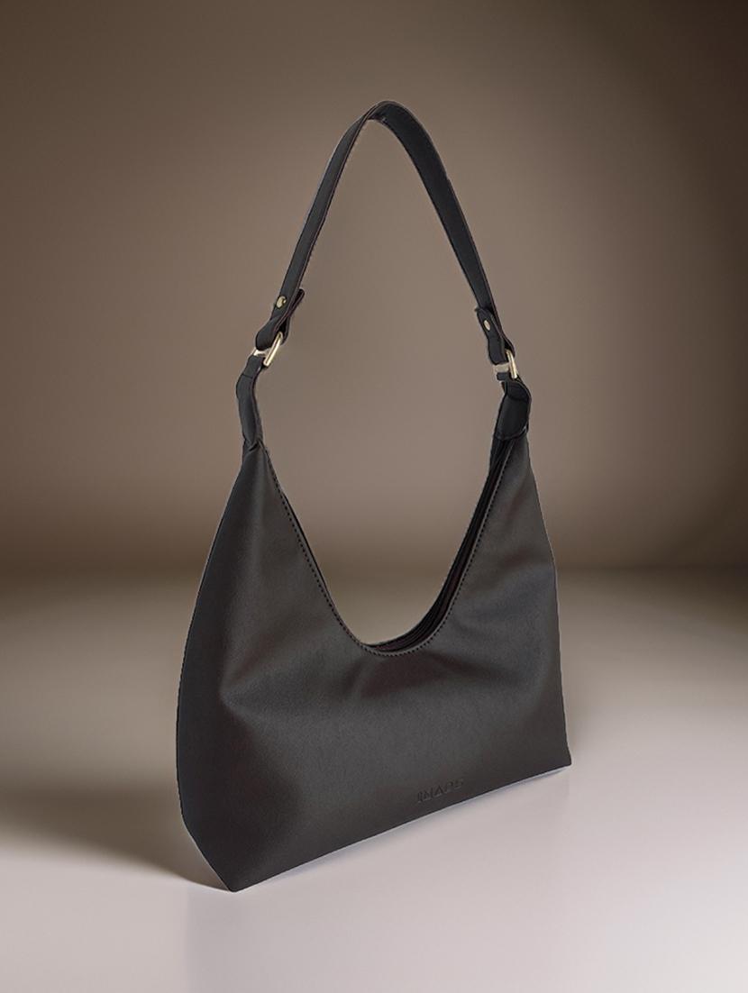 brown leatherette handbag - 21292078 - Standard Image - 2