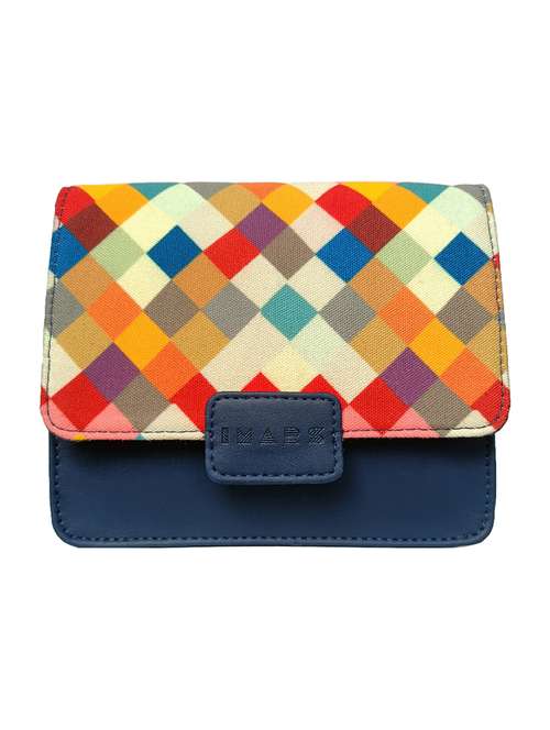 navy blue canvas sling bag - 21292125 - Very Small Image - 1