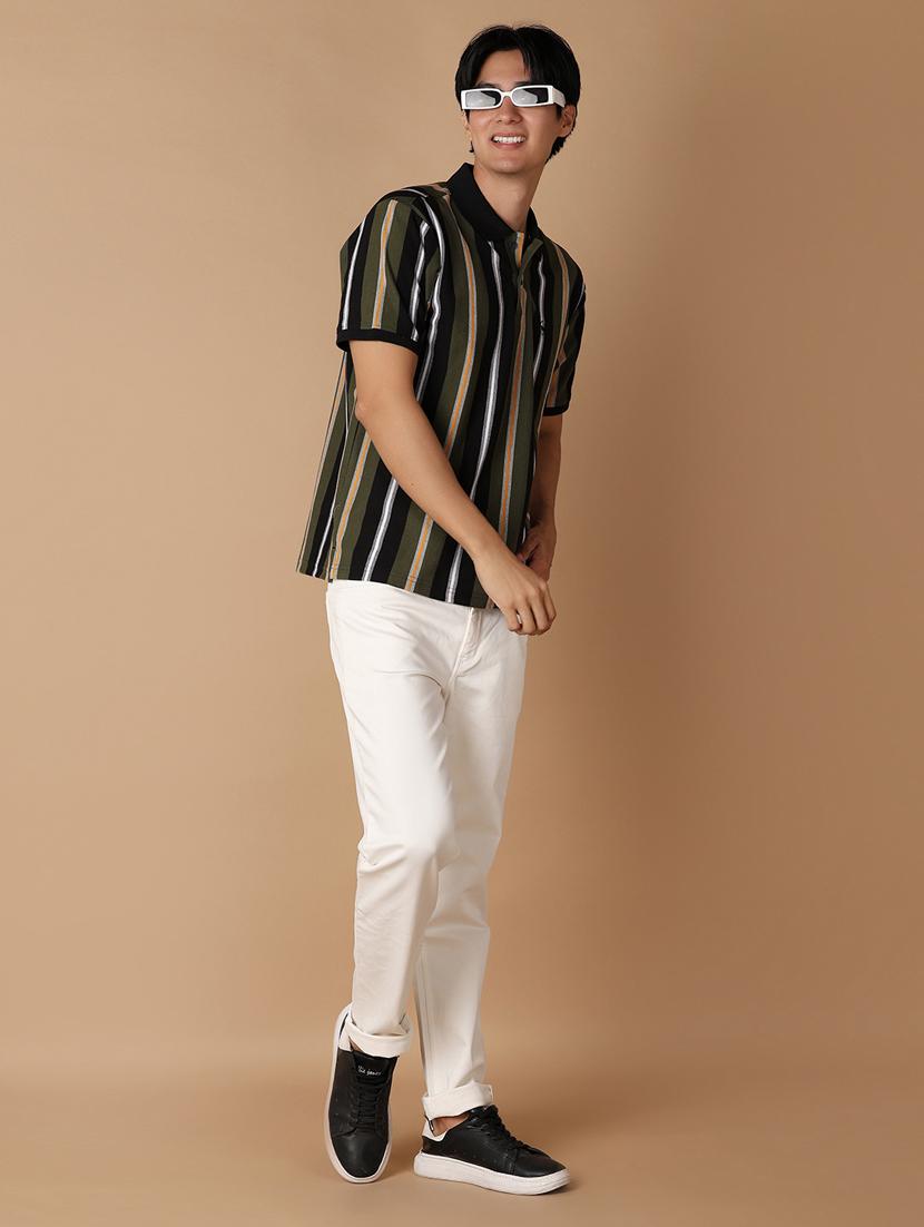 men polo neck short sleeves t-shirt - 21311022 - Zoom Image - 3