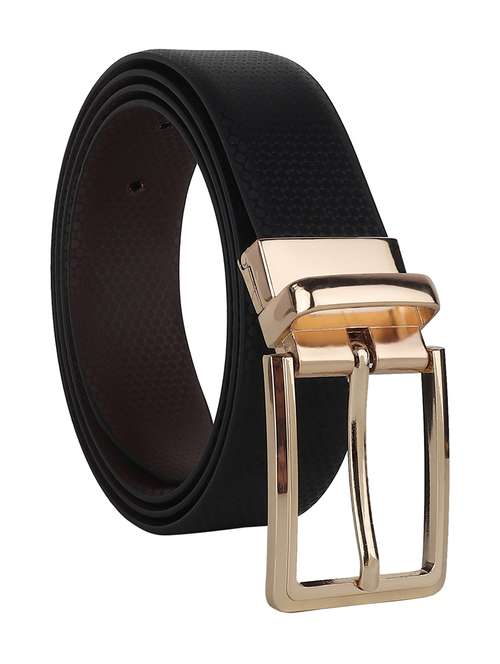 black leather belt - 21313809 - Very Small Image - 1