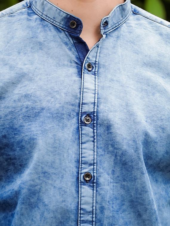 men solid casual shirt - 21334559 - Zoom Image - 5