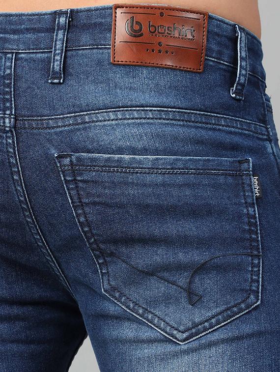 men mid rise plain jeans - 21334734 - Standard Image - 5