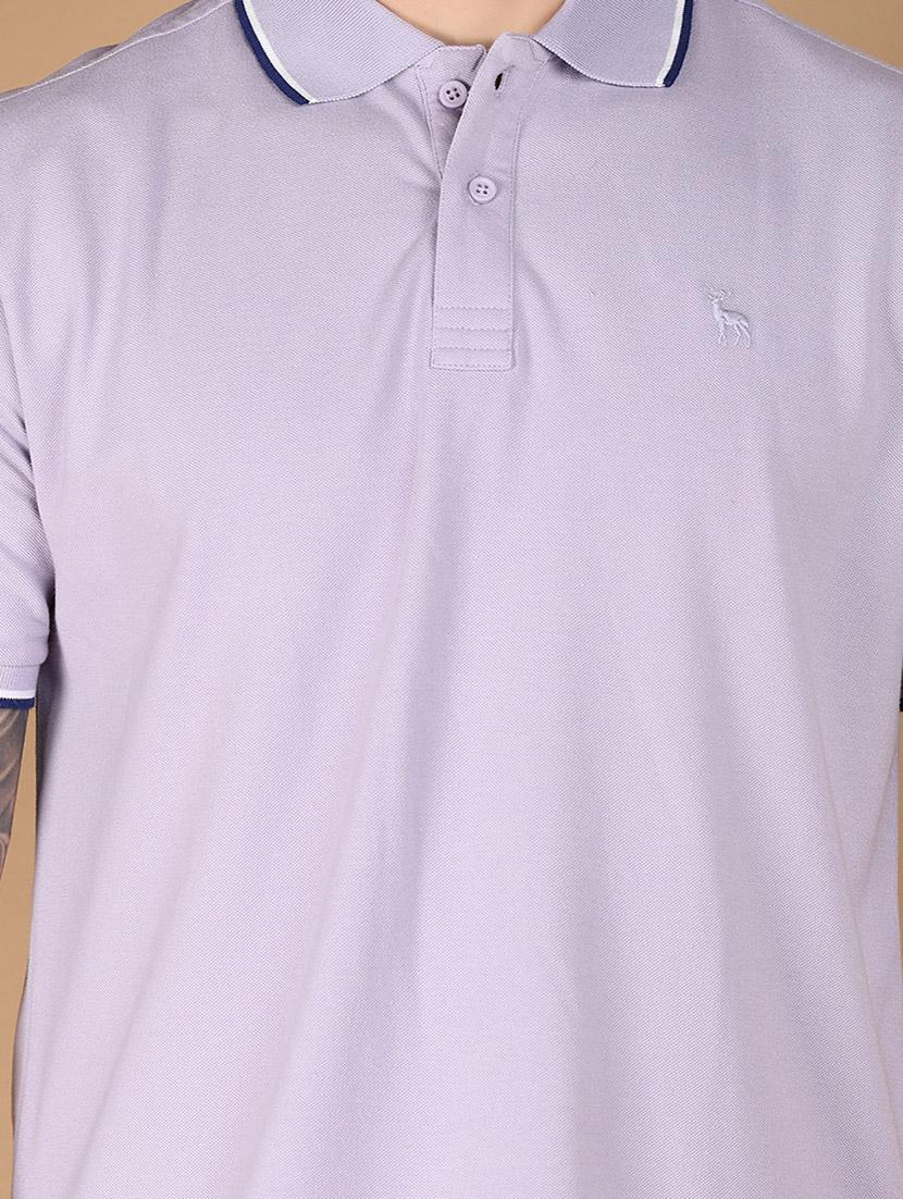men solid cotton polo t-shirt - 21341796 - Standard Image - 4