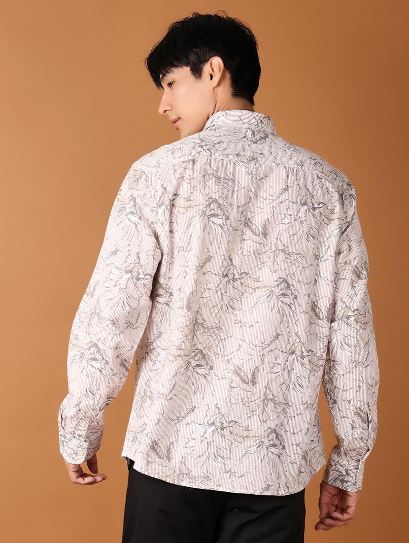 men collared printed casual shirt - 21491055 - Zoom Image - 2