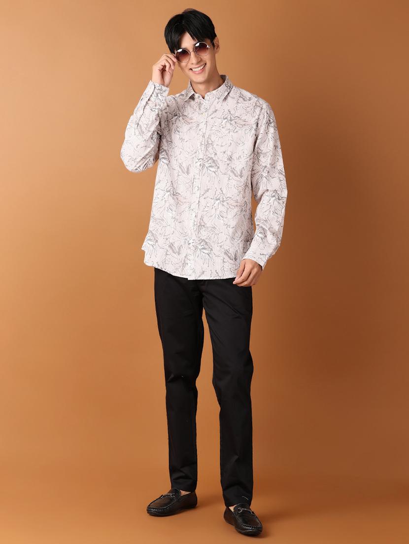 men collared printed casual shirt - 21491055 - Zoom Image - 4