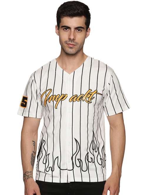 men white printed casual shirt - 21494648 - Very Small Image - 1