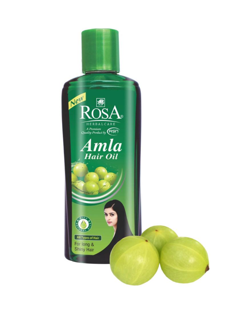 rosa amla hair oil for strong ,long & thick hair i nourishes scalp i control hair fall-set 3*100ml - 21502339 - Zoom Image - 1