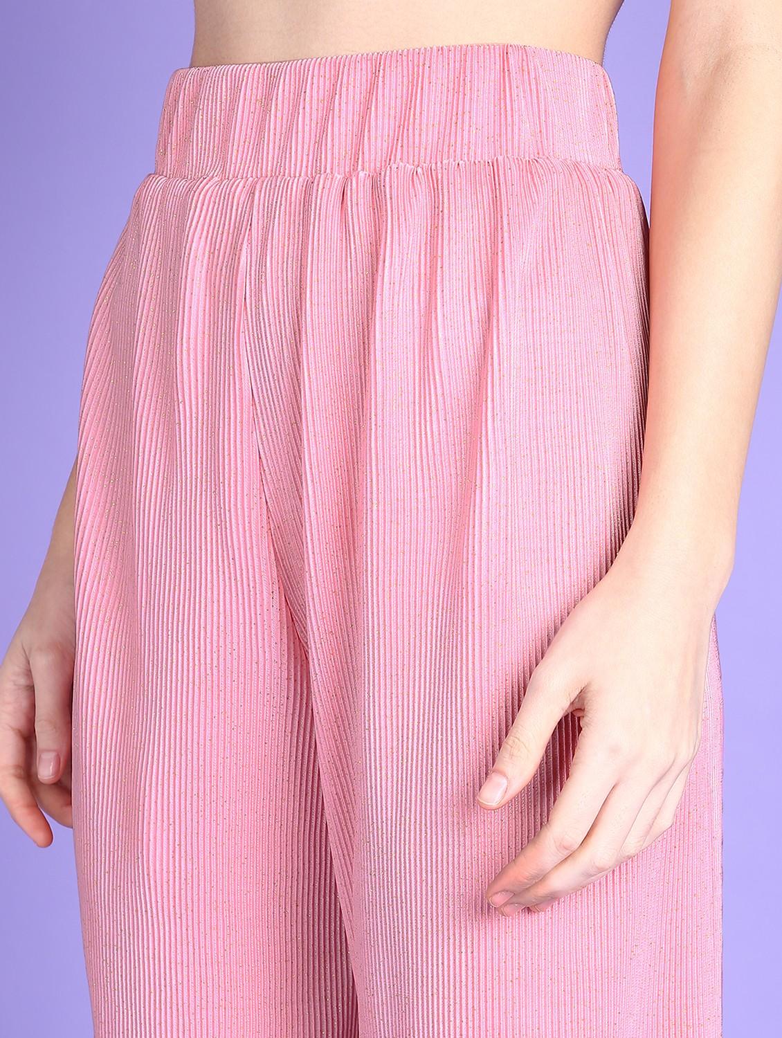 women solid top & trouser co-ord set - 21512941 - Zoom Image - 4