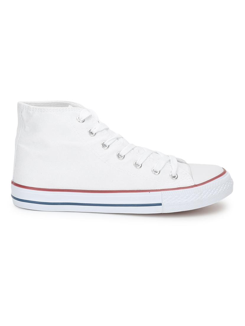 women white lace-up ankle length sneaker - 21526648 - Zoom Image - 2