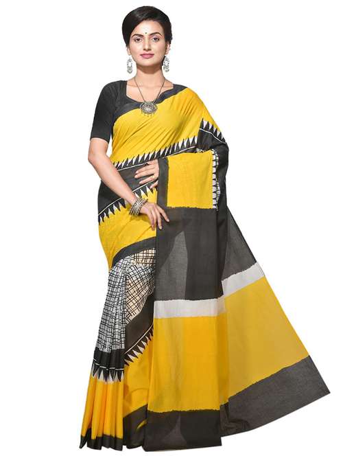 women printed saree - 21536883 - Very Small Image - 1