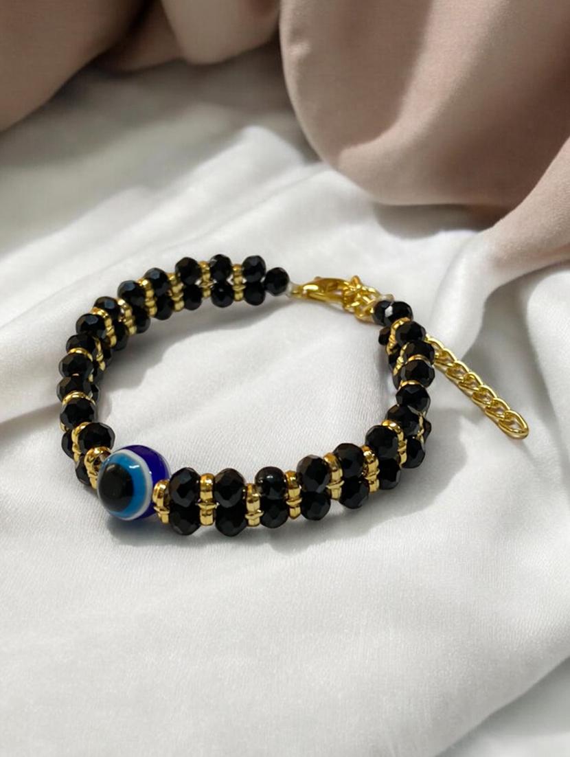 women black evil eye bracelet - 21541629 - Zoom Image - 3