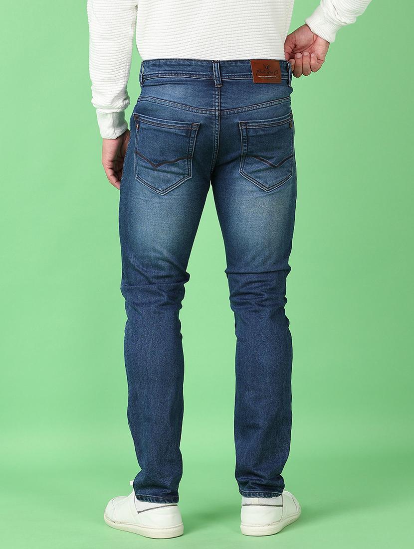 men mid rise plain jeans - 21550655 - Standard Image - 3