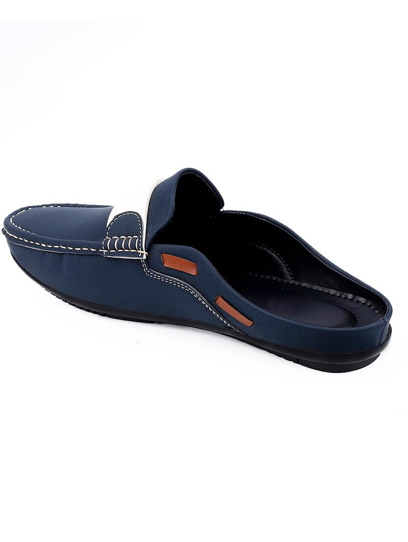 men solid slip on mules - 21555150 - Zoom Image - 5