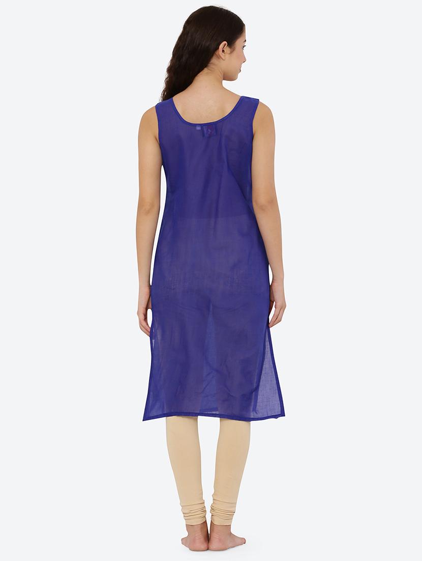 women solid round neck cotton camisole - 21561970 - Zoom Image - 3
