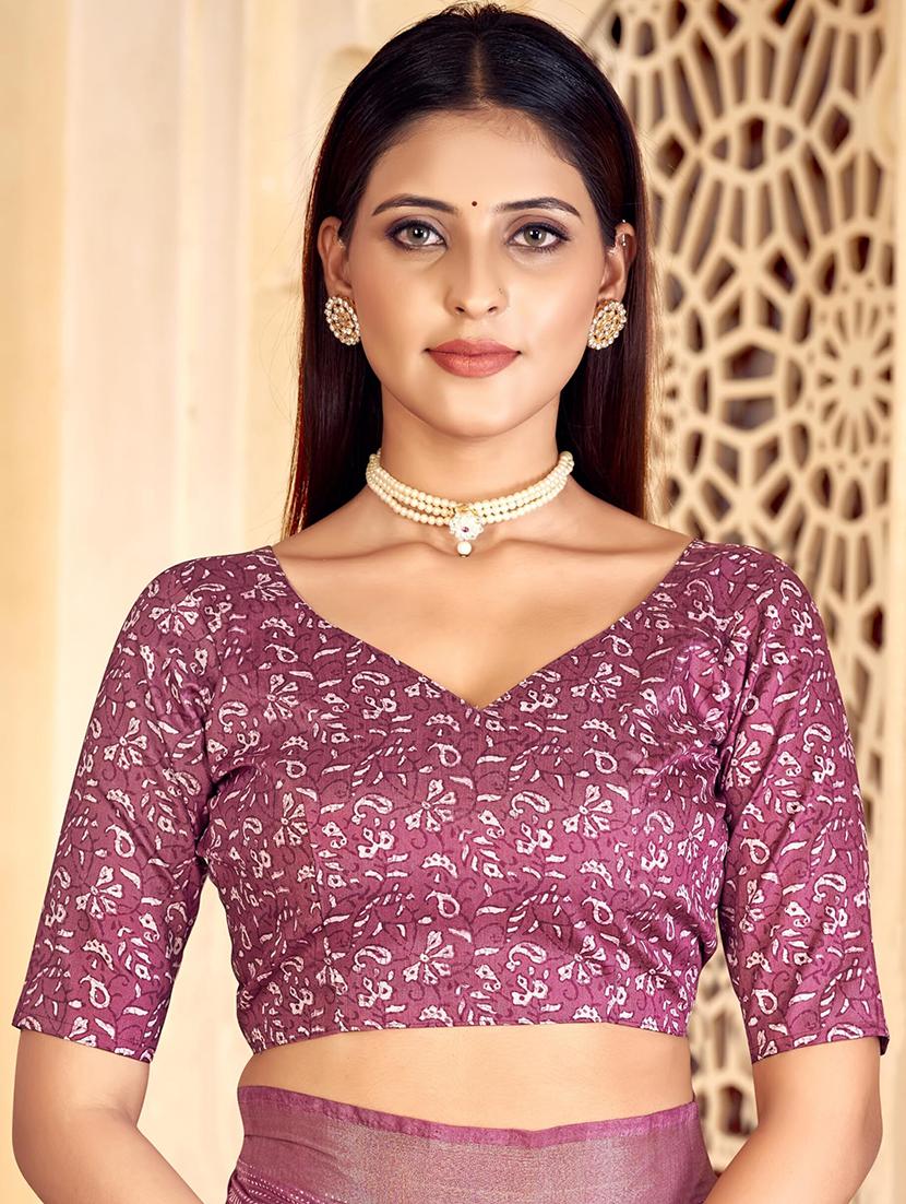 women printed saree - 21567764 - Zoom Image - 4