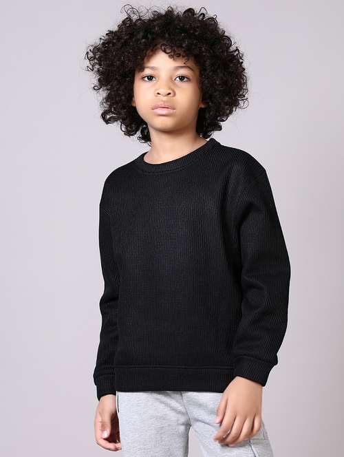 boys solid long sleeve sweatshirt - 21572340 - Very Small Image - 1
