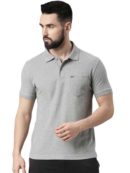 men solid short sleeve t-shirt - 21576288 - Very Small Image - 1