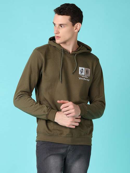 men long sleeves front & back print sweatshirt - 21578461 - Very Small Image - 1