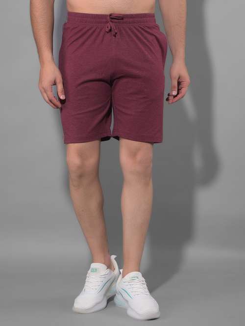 men mid rise solid shorts - 21596798 - Very Small Image - 1