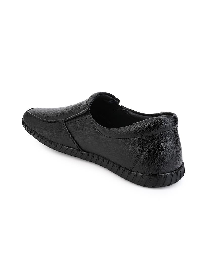 men black solid slip on - 21597480 - Standard Image - 3