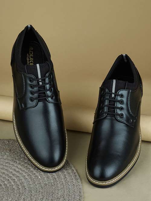 men black lace-up derby - 21600173 - Very Small Image - 1