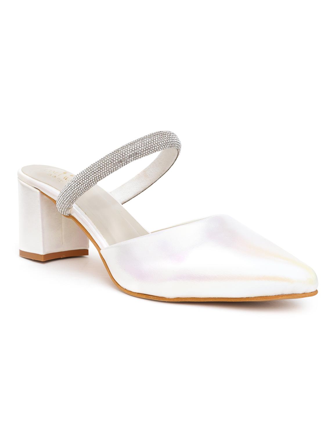 women white block heel sandal - 21613858 - Zoom Image - 2