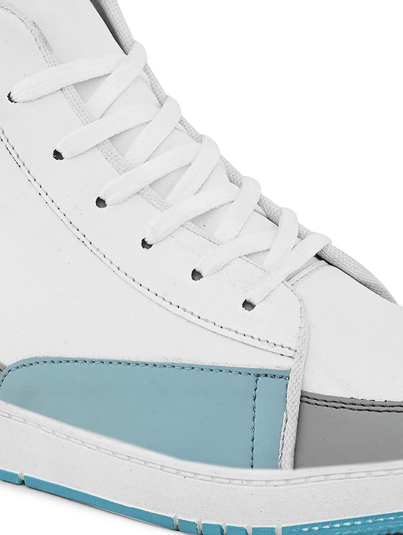 men color block lace-up sneakers - 21614073 - Zoom Image - 4