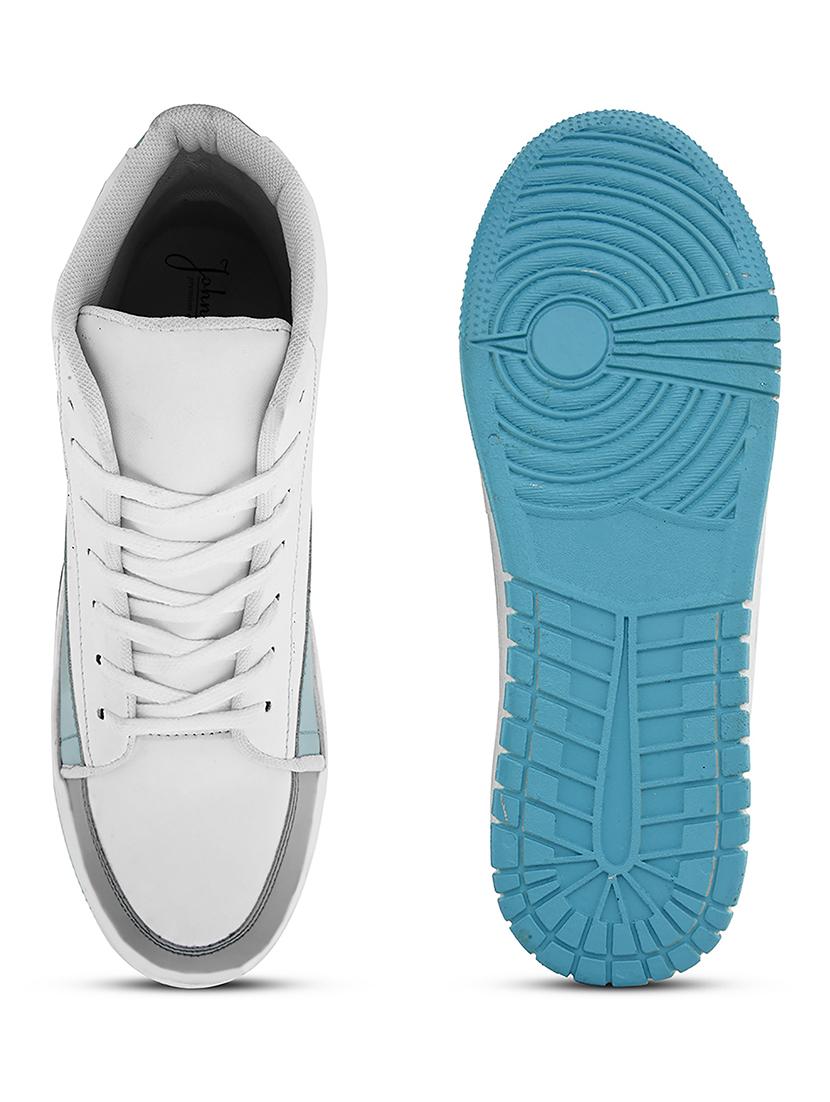 men color block lace-up sneakers - 21614073 - Zoom Image - 5