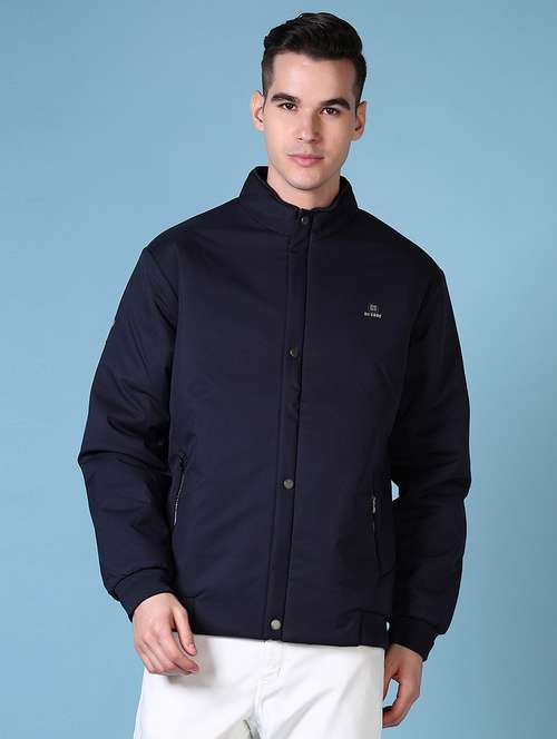 men solid long sleeve casual jacket - 21628970 - Very Small Image - 1