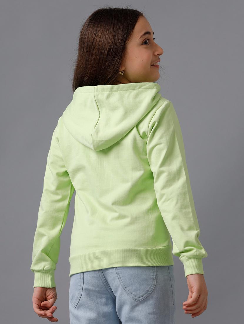 girls chest print long sleeve sweatshirt - 21629932 - Zoom Image - 2