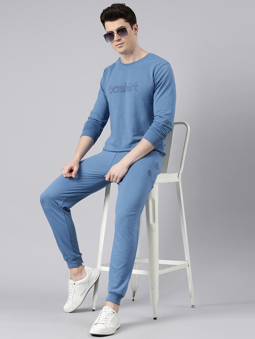 men solid full sleeves co-ords - 21638543 - Standard Image - 3