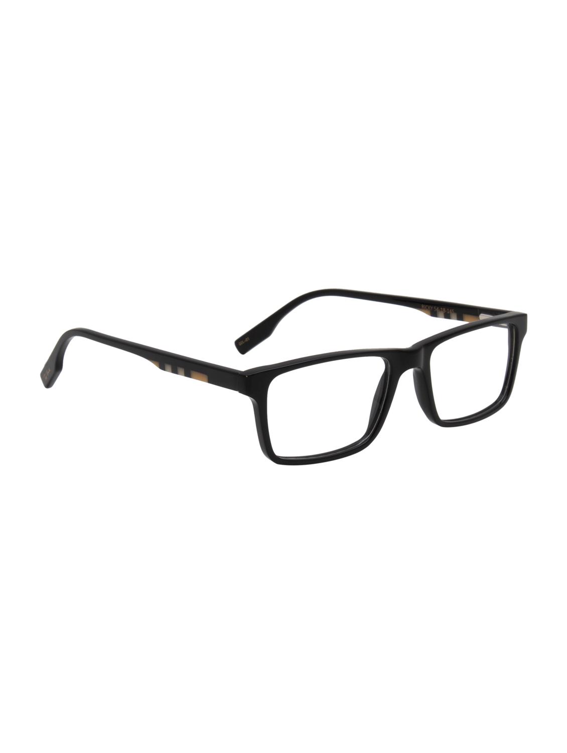 ted smith rectangular black acetate spectacles frame for mens and womens - 21642412 - Zoom Image - 2