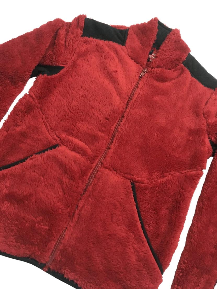 girls maroon plain long sleeve sweatshirt - 21642434 - Zoom Image - 3