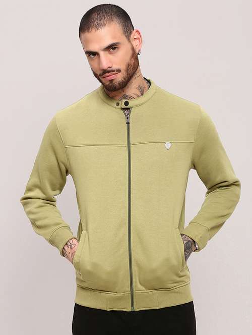 men long sleeves plain sweatshirt - 21682431 - Very Small Image - 1