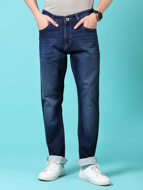 men mid rise plain jeans - 21703897 - Very Small Image - 1