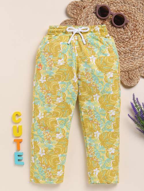 kids mid rise printed nightwear pyjama - 21706215 - Very Small Image - 1