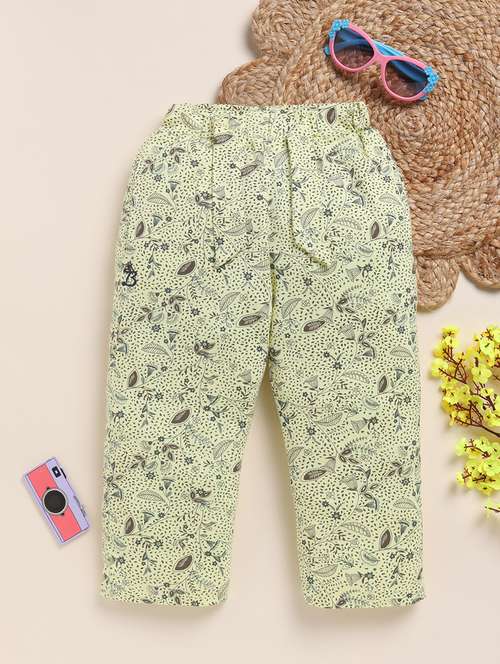 kids mid rise printed nightwear pyjama - 21706225 - Very Small Image - 1