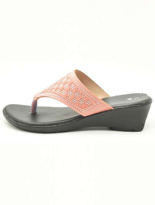 women embellished slip on sandal - 21718263 - Very Small Image - 1