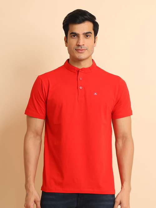 men short sleeves plain t-shirt - 21724902 - Very Small Image - 1
