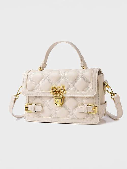 women black solid quilted sling bag - 21725329 - Very Small Image - 1