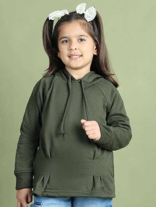 girls solid long sleeve sweatshirt - 21731980 - Very Small Image - 1