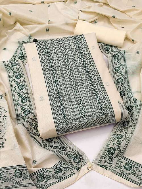 women self design unstitched suit set with dupatta - 21744083 - Very Small Image - 1