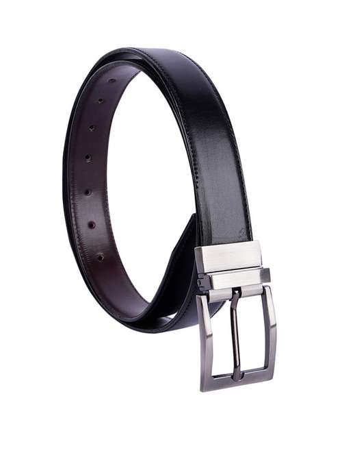 men black leatherette belt - 21748621 - Very Small Image - 1