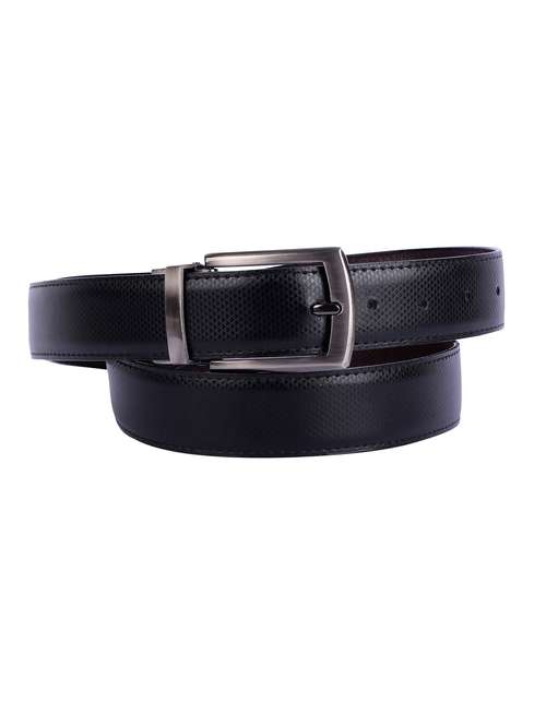 men black leatherette belt - 21748656 - Very Small Image - 1