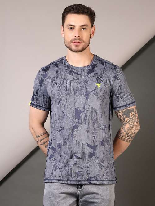 men short sleeves printed t-shirt - 21749817 - Very Small Image - 1