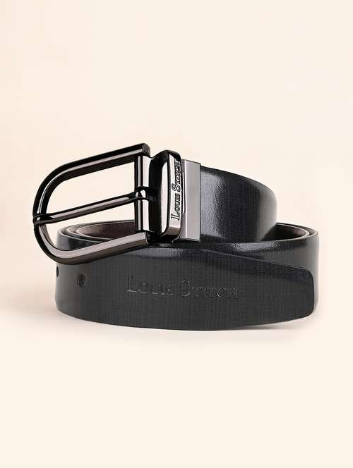 men pin buckle reversible leather belt - 21762040 - Very Small Image - 1