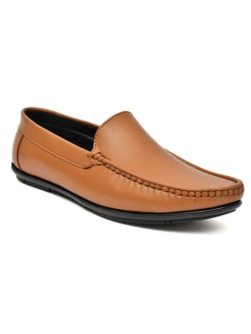 men tan slip on loafer - 21765112 - Very Small Image - 1