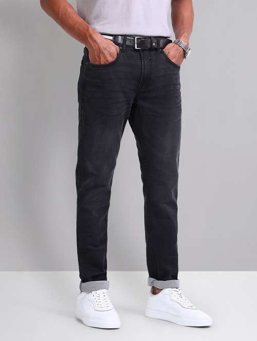 men mid rise plain jeans - 21786613 - Very Small Image - 1