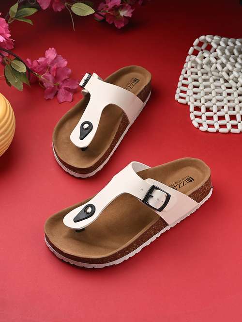 women white toe separator sandal - 21794268 - Very Small Image - 1