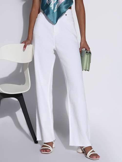 women high rise straight fit jean - 21843518 - Very Small Image - 1